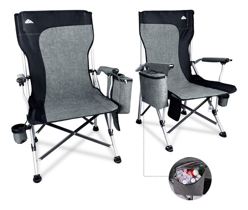 Paquete De 2 Sillas De Camping Ablazer Para Adultos, Silla D