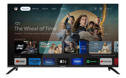 Televisor Aiwa 65  Qled Smart Google Tv Android Tv