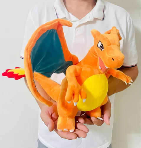 Charizard Pelúcia Pokemon Anime Original 30cm