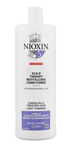Nioxin-5 Acondicionador Chemically Treated Hair 1000ml