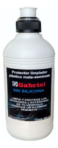 Abrillantador Para  Plásticos Sin Silicona 500 Ml Limpiador