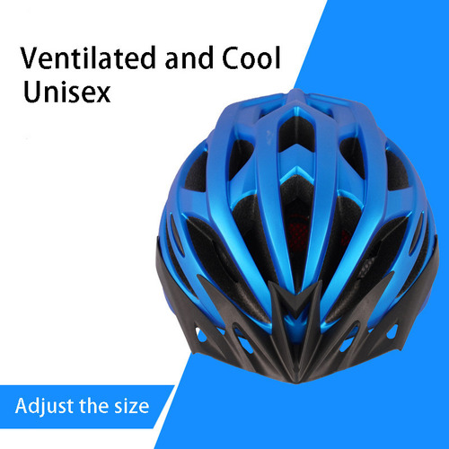 Casco De Bicicleta Mtb Unisex Con Luz Trasera Led