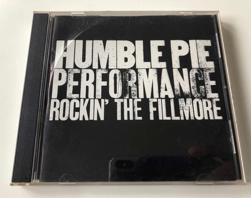 Humble Pie Cd Performance Rockin The Fillmore. Made Usa