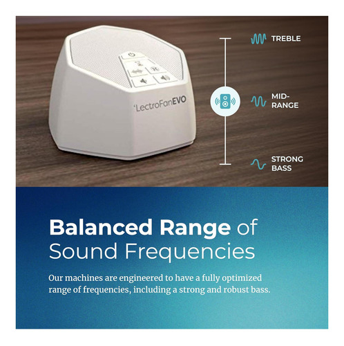 Tecnologías De Sonido Adaptativo Lectrofan Evo White Noise Y