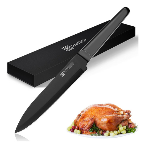 Cuchillo De Trinchar 20 Cm Acero Inoxidable Alto Carbono