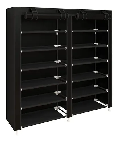 tinysiry Organizador vertical estrecho para zapatos, zapatero para armario,  entrada, 10 niveles no tejidos, estante para zapatos con capacidad para –  Yaxa Colombia