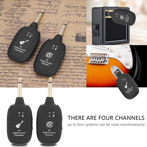 Imagem 6 de 9 de Transmissão De Guitarra, Receptor De Guitarra, Misturadores