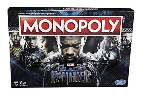 Juego De Monopolio: Black Panther Edition