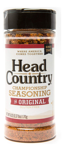 Head Country Condimento Bar-b-q Championship, Original, Sin