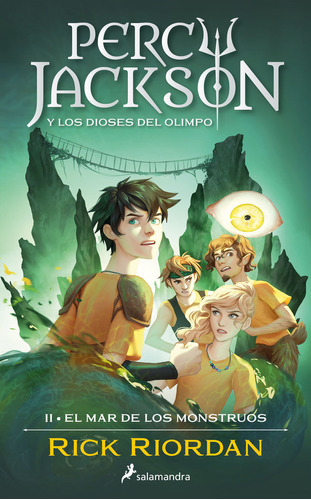 El Mar De Los Monstruos ( Percy Jackson Y Los Dioses Del Olimpo 2 ), De Rick Riordan. Editorial Salamandra Infantil Y Juvenil En Español