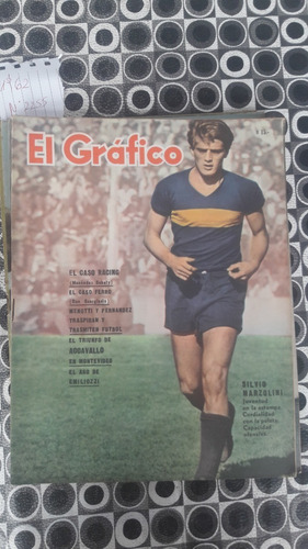 El Grafico 2250 21/11/1962 Silvio Marzolini Boca Juniors