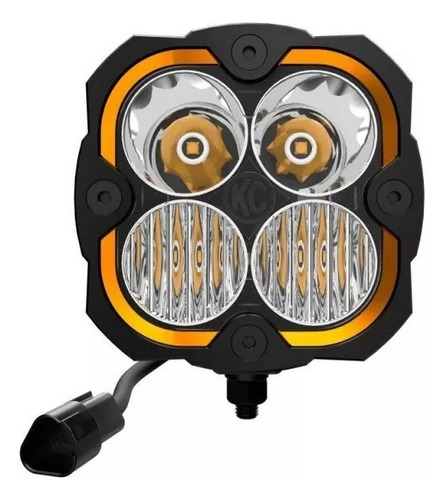 Leds Kc Hilites Flex Era 4 Luces Defensa Burrera