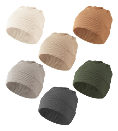 Konssy Paquete De 6 Gorros De Invierno Unisex Para Bebes, Ni