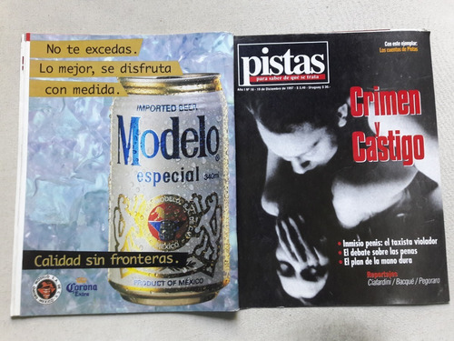 Revista Pistas Nº 16 Diciembre 1997 - Crimen Y Castigo