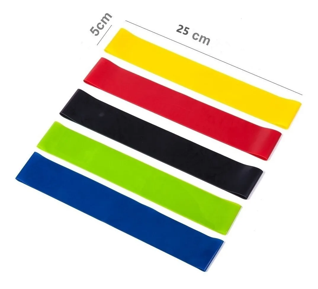 Tiraband Circular Pack X5 Varias Tensiones Bandas De Talex
