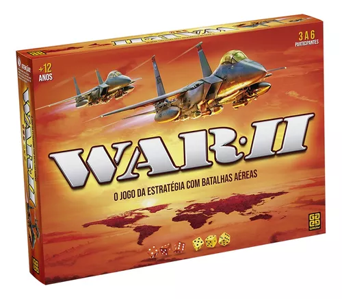 Jogo De Tabuleiro Estratégia War Edição Especial Grow