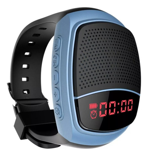 Reloj Con Bocina Bluetooth, Reloj De Pulsera, Altavoz, Radio