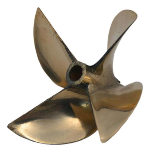 Zx Hélice De Bronce Izquierda De 3 Barcos De Cobre De 26 Cc