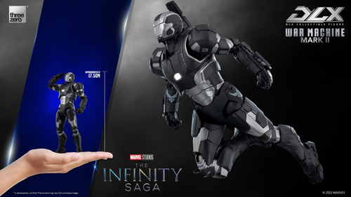 The Infinity Saga War Machine Mark 2 Figura Threezero Dlx