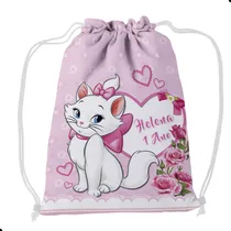 Comprar 10 Mochilas Bolsa Personalizada Tecido Gata Gatinha Marie