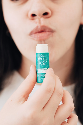 Bálsamo Labial Menta Natural Vegano Push Up