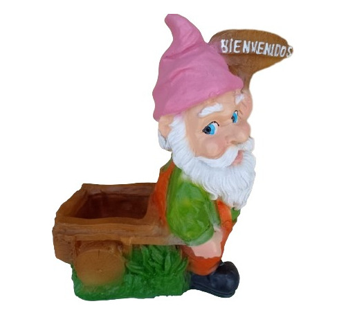 Duende, Enano, Gnomo De La Abundancia, Con Compartimiento.
