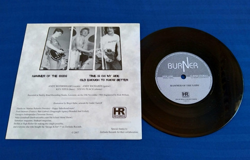 Compacto Burner - Hammer Of The Gods (witchfynde, Tygers)