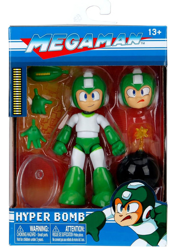 Boneco Jada Hyper Bomb - Mega Man