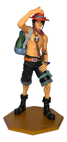 Action Figure Ace Punhos De Fogo - One Piece