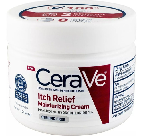  Cerave Itch Relief Crema Humectante Pica - g