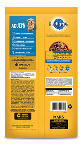 Pedigree Óptima Digestión Etapa 2 para perro adulto 21kg