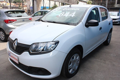 Renault Sandero Authentique 1.0 Carro Bom Financiamento Uber
