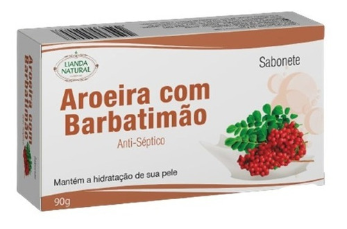 Sabonete De Aroeira Com Barbatimão Em Barra