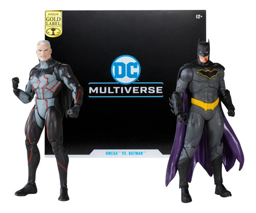 Mcfarlane Dc Multiverse Gold Label Omega Vs Batman 2 Pack Fi (Reacondicionado)