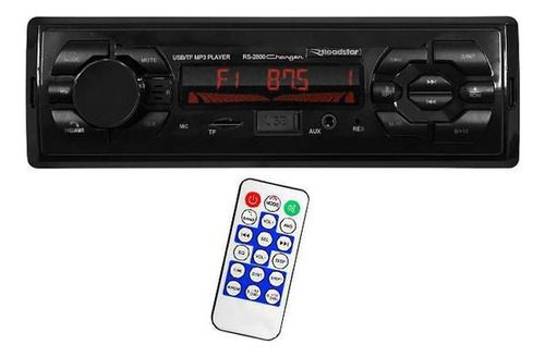 Radio Automotivo Roadstar Power Sound Sd/usb/aux/ Bt Rs-2800