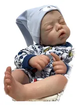 Comprar Reborn Bebe Real Original R\u002Fn Con Accesorios Silicona Vinilo
