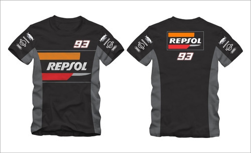 Camisa Honda Repsol Racing Marc Marquez 93 Camiseta Ref.242