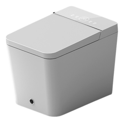 Vaso Sanitário Inteligente Luxo Smart Toilet Preto Quadrado