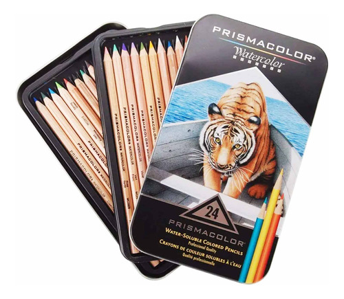 Lápices De Color Acuarelable Prismacolor Premier 24 Colores