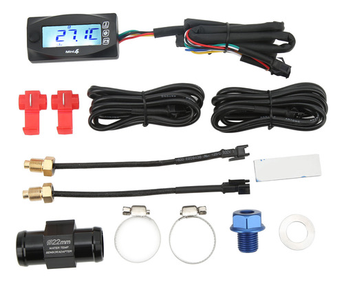 Termómetro De Motocicleta 4 En 1 Para Medir La Temperatura D