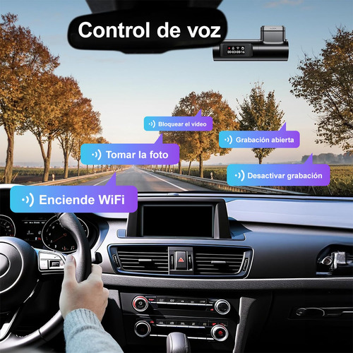 Dashcam Hp 2160p 150° 0.96' 4k Wifi6 Visión Noctur G-sensor