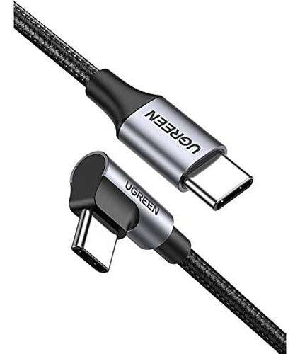 Ugreen Usb C A Usb C Cable De Ángulo Recto 90 Grados Tipo C