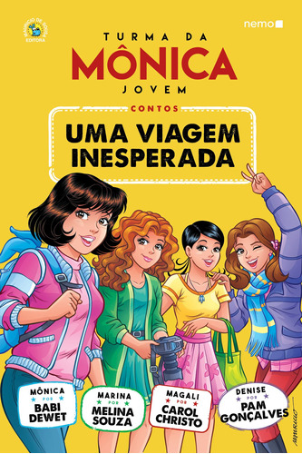 Turma da Mônica Jovem: Uma viagem inesperada, de Dewet, Babi. Autêntica Editora Ltda., capa mole em português, 2017