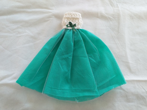 Ropa Para Barbie O Similar Muñeca Color Rojo Y Verde X4 Unid (Usado)