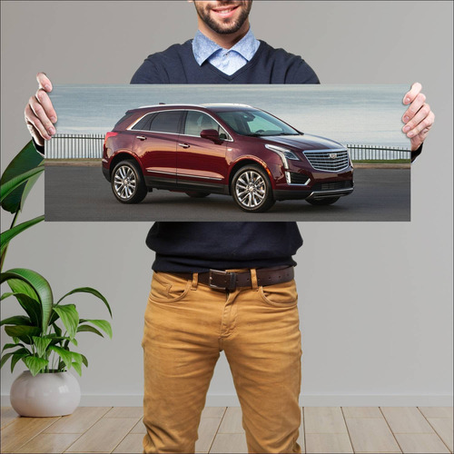 Cuadro 30x80cm Auto 2017 Cadillac Xt5 Platinum 4 51