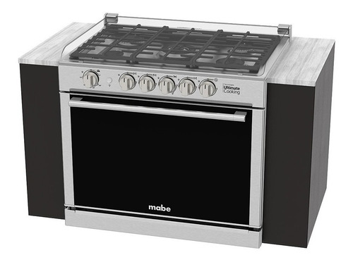 Estufa Empotrable Mabe Xoc80800ct1 A Gas En Acero Inox
