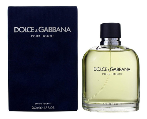 Dolce & Gabbana Pour Homme 200ml Edt Caballero Original