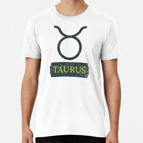 Remera Símbolo De La Astrología De Tauro Algodon Premium