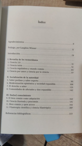 Ciencia Expandida, Naturaleza Común Y Saber Profano - Aa Vv (Usado)