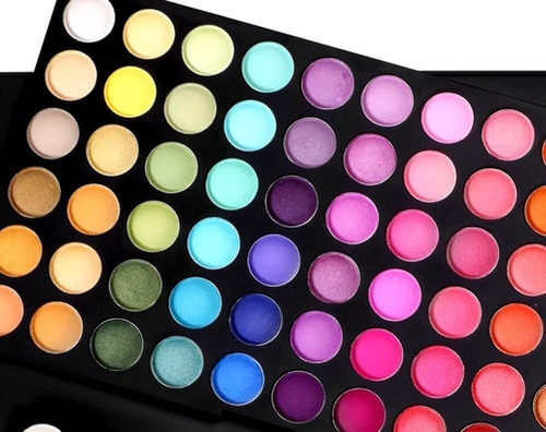 Imagen 6 de 8 de Kit De Sombra De Ojos Profesional 120 Colores De Maquillaje
